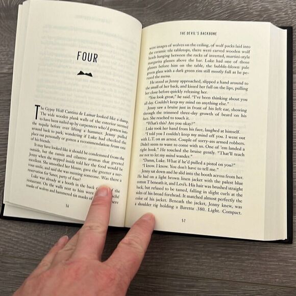 The Devil's Backbone Hardback Book by Kim Wozencraft  good condition - Picture 3 of 3